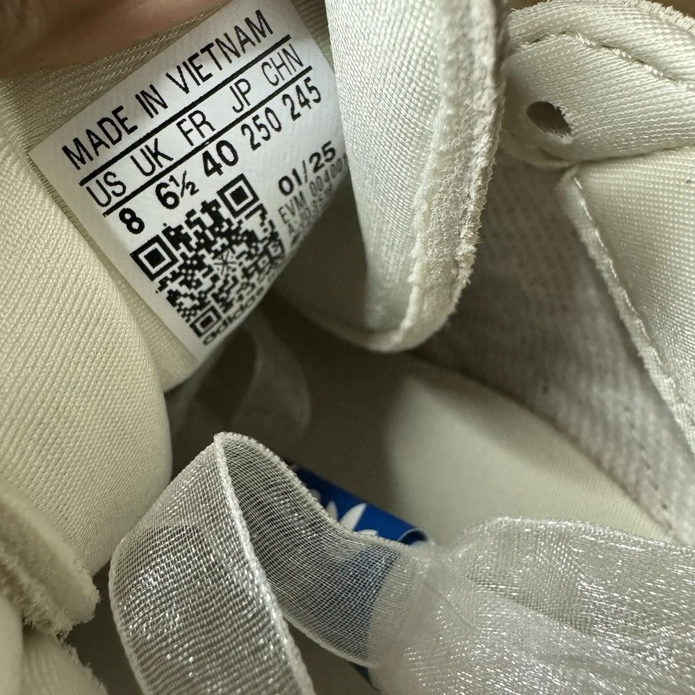 Adidas Taekwondo Lace J Women's Size 8 - Off White Bliss Pink Pink Fusion JQ4491